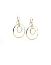 Selah Vie Double Circle Earrings