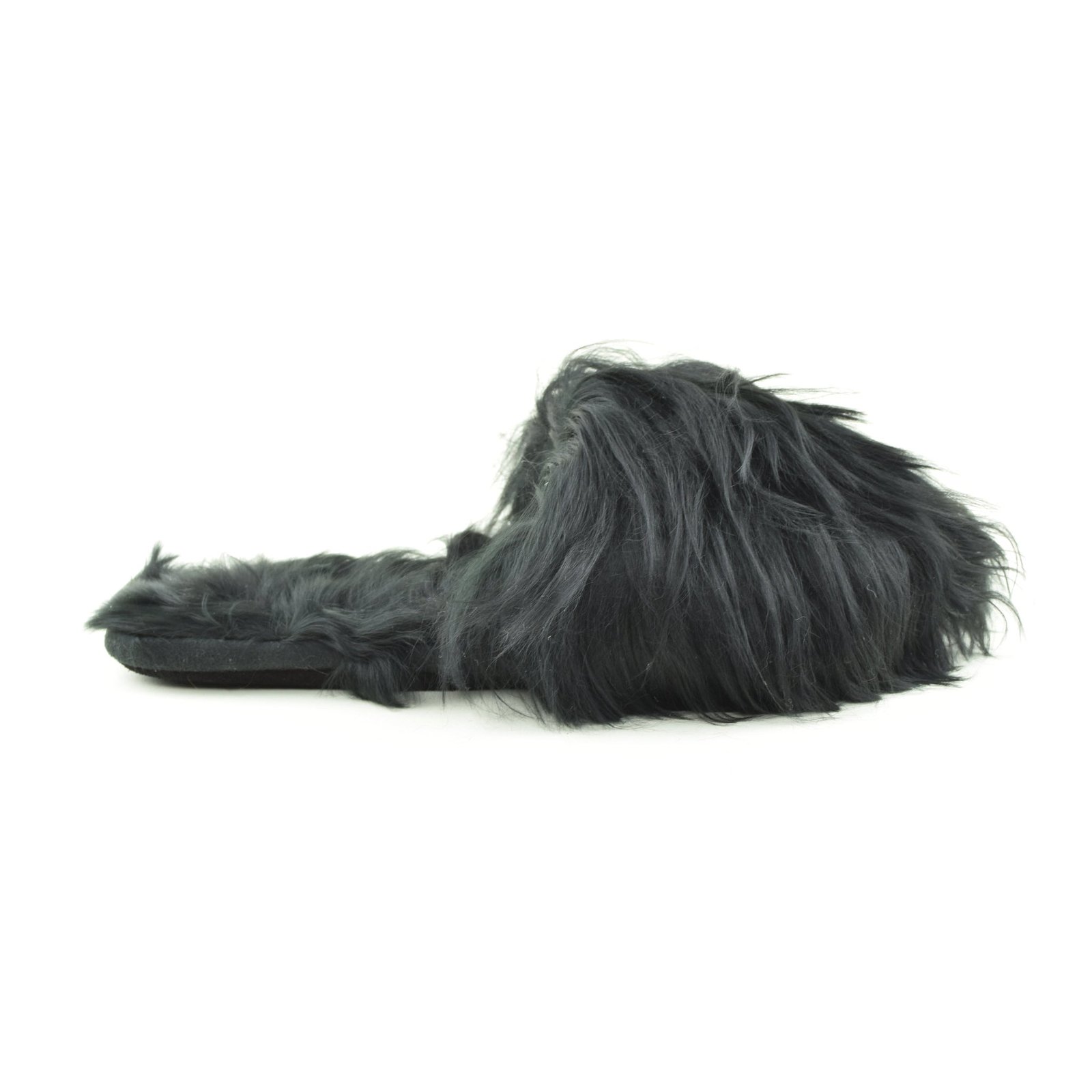 Suri Alpaca Slipper Black - Ariana Bohling